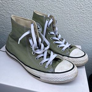 Sage high top converse